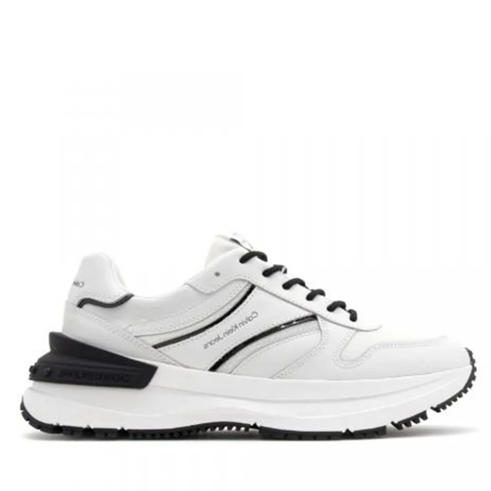 Φωτογραφία προϊόντος: Ανδρικά Sneakers Calvin Klein Chunky Runner Branded Laces YM0YM00588 - 41, ΛΕΥΚΟ