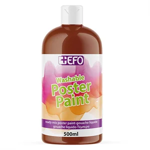 Φωτογραφία προϊόντος: Τέμπερα +Efo Poster Paint 500ml 1τμχ Καφέ 385512