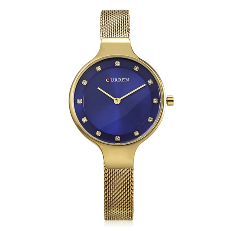 Φωτογραφία προϊόντος: Γυναικείο Ρολόι Curren 9008 Gold - Blue