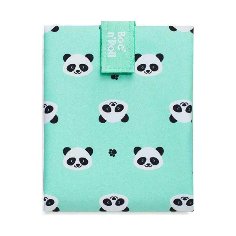 Φωτογραφία προϊόντος: Theofylaktos Θήκη Φαγητού Ecolife Boc n Roll Panda 54x32cm Γαλάζια 33-BR-KI005