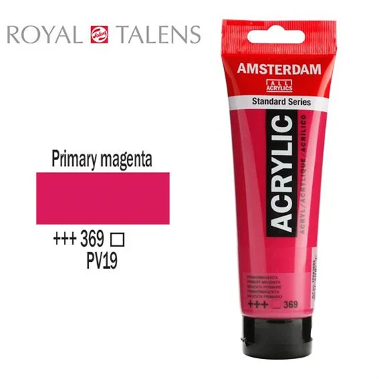 Φωτογραφία προϊόντος: Ακρυλικό Χρώμα Royal Talens Amsterdam 120ml 369 Primary Magenta 17093692