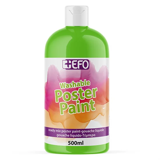 Φωτογραφία προϊόντος: Τέμπερα +Efo Poster Paint 500ml 1τμχ Λαχανί 385508