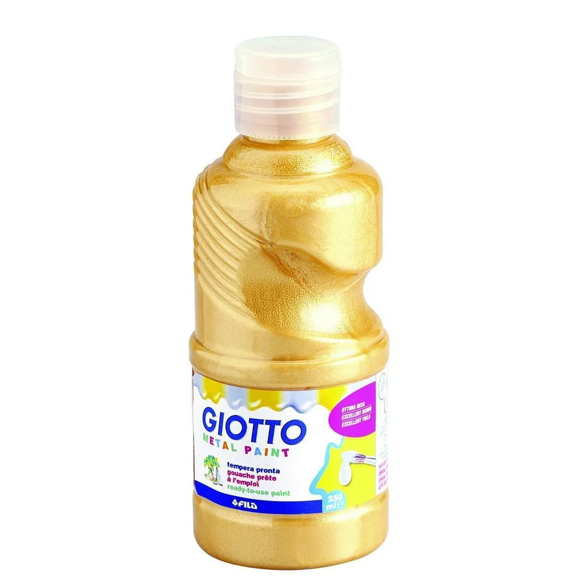 Φωτογραφία προϊόντος: Τέμπερα Giotto Extra Quality 250ml 1τμχ Χρυσό Metallic 8000825531415