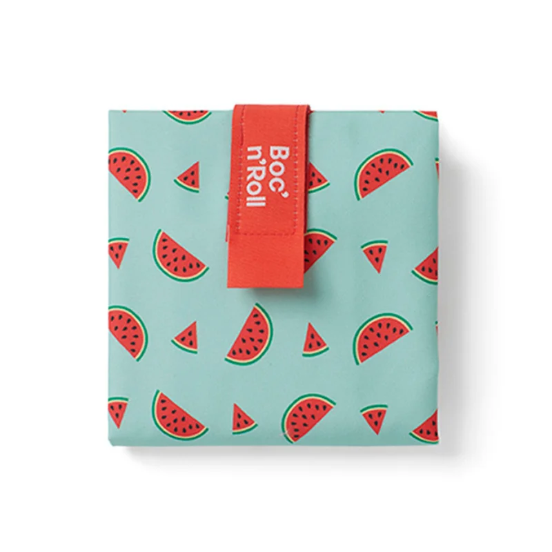Φωτογραφία προϊόντος: Theofylaktos Θήκη Φαγητού Ecolife Boc n Roll Watermelon 54x32cm Τιρκουάζ 33-BR-FR003