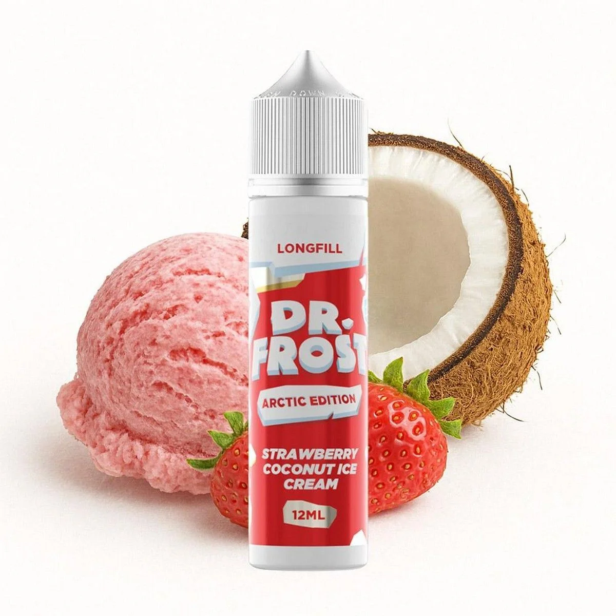 Φωτογραφία προϊόντος: Dr Frost Arctic Edition Flavorshot Strawberry Coconut Ice Cream 12ml/60ml