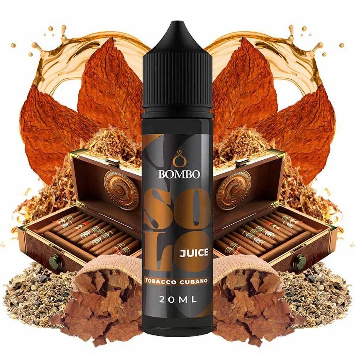 Φωτογραφία προϊόντος: Bombo Solo Juice Flavor Shot Tobacco Cubano 20ml/60ml