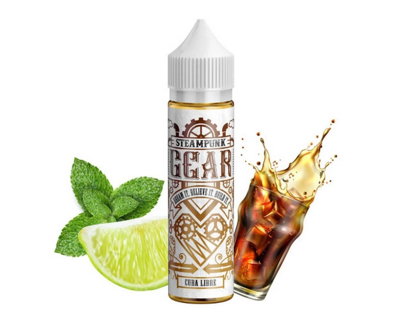 Φωτογραφία προϊόντος: Steampunk Gear Flavor Shots Cuba Libre 20ml/60ml