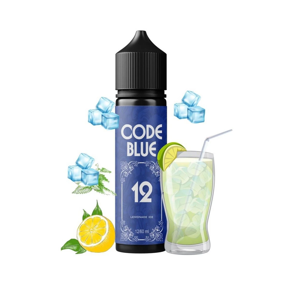 Φωτογραφία προϊόντος: Code Blue Flavor Shot Lemonade Ice 12ml/60ml