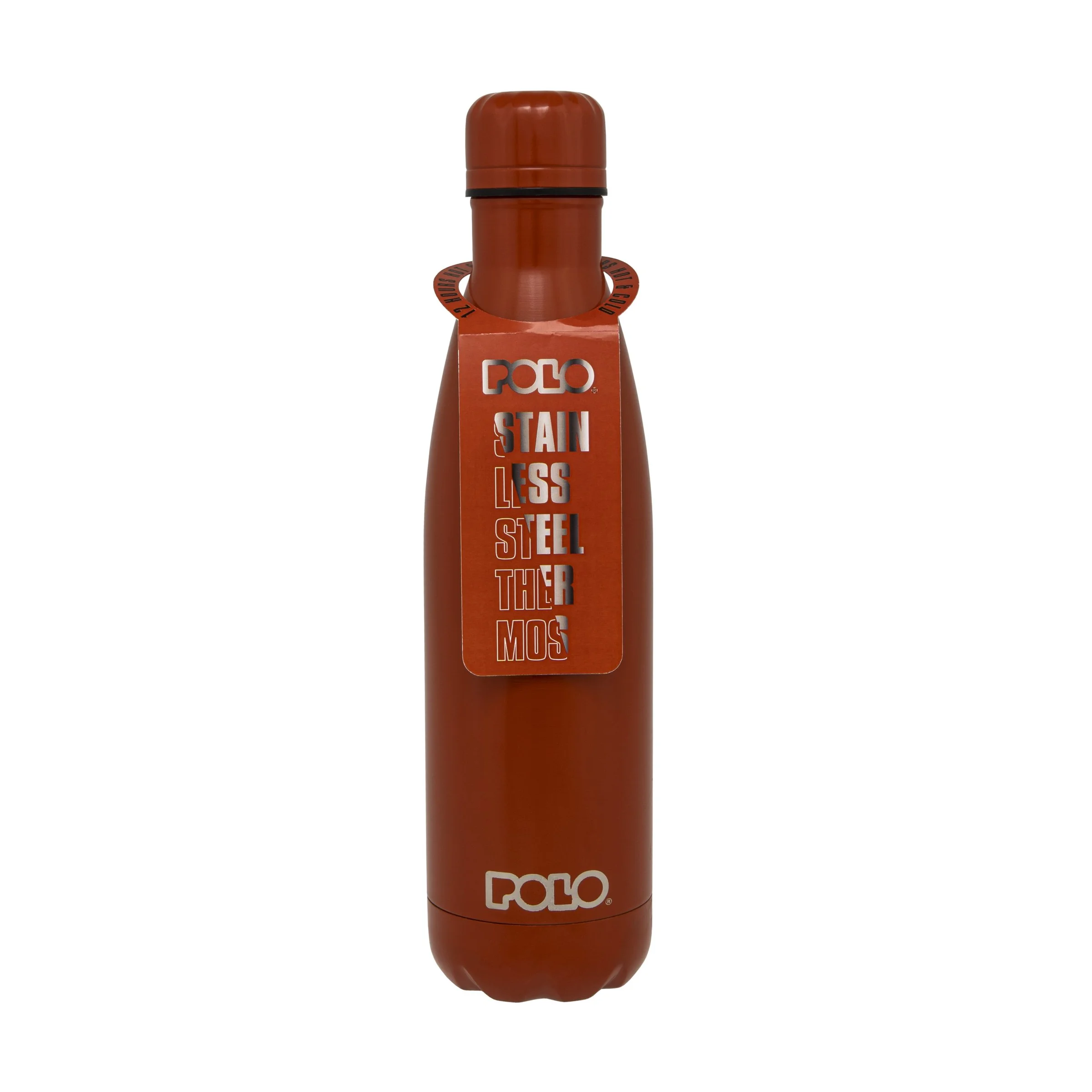 Φωτογραφία προϊόντος: POLO STAINLESS STEEL THERMOS 0.75 L - ΚΟΚΚΙΝΟ
