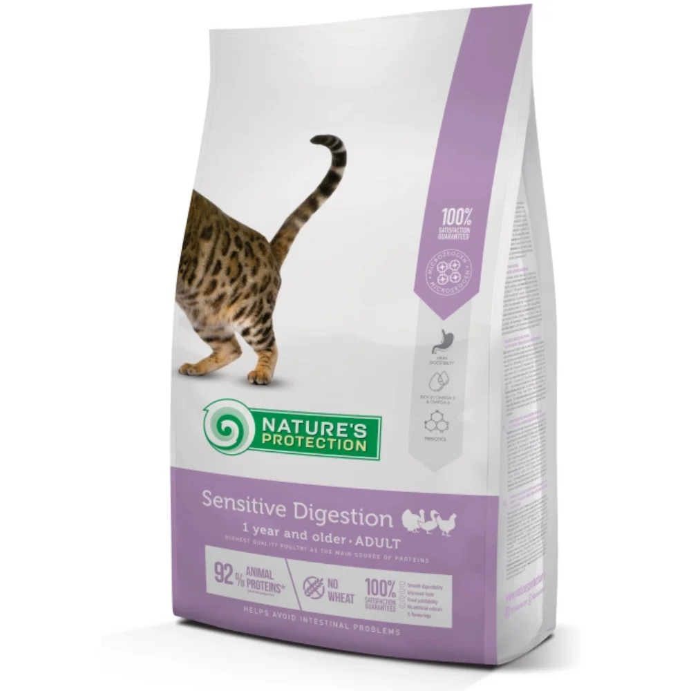 Φωτογραφία προϊόντος: Nature's Protection Nature’s Protection Sensitive Digestion Poultry 2kg για Γάτες με Ευαίσθητη Πέψη