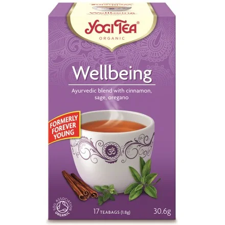 Φωτογραφία προϊόντος: Τσάι YOGI TEA WELBEING (Forever Young) BIO 17 Φακελάκια 30,6ΓΡ