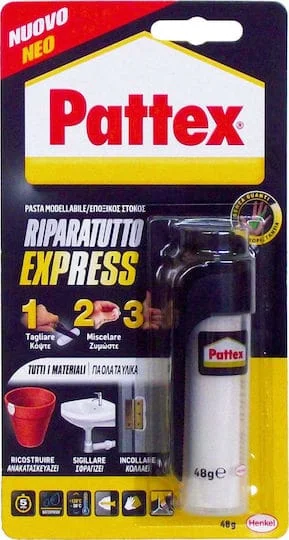 Φωτογραφία προϊόντος: OEM REPAIR EXPRESS ΕΠΟΞΙΚΗ ΠΛΑΣΤΕΛΙΝΗ 48gr PATTEX