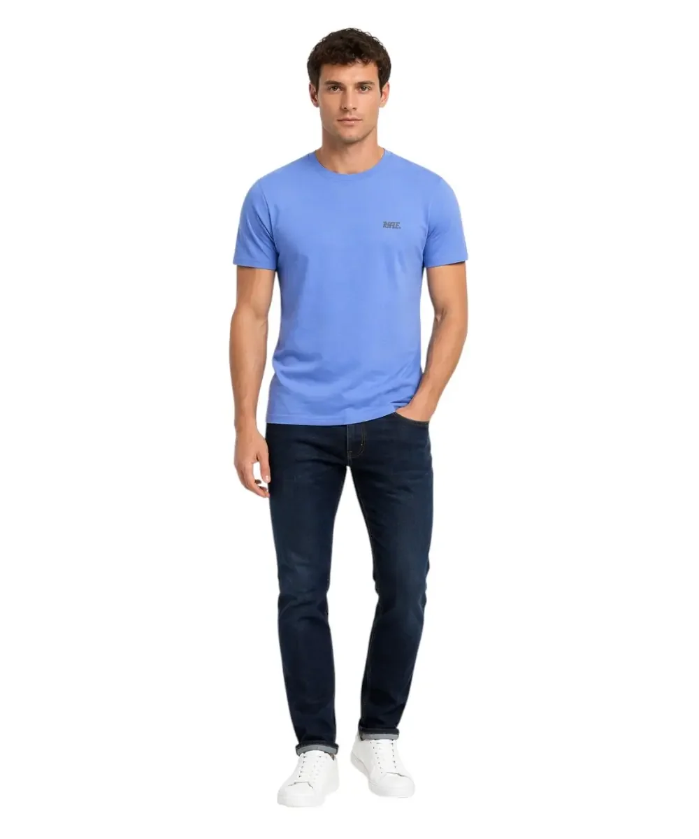 Φωτογραφία προϊόντος: Rifle- Ανδρικό T-shirt RFT002-AZZURR Γαλάζιο