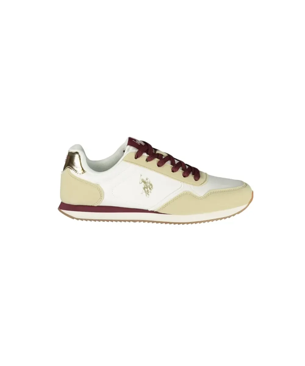 Φωτογραφία προϊόντος: U.S. Polo Assn. - Γυναικεία Sneakers Happy HAPPY004W6NH1-WHBE01 Λευκό/Μπορντό