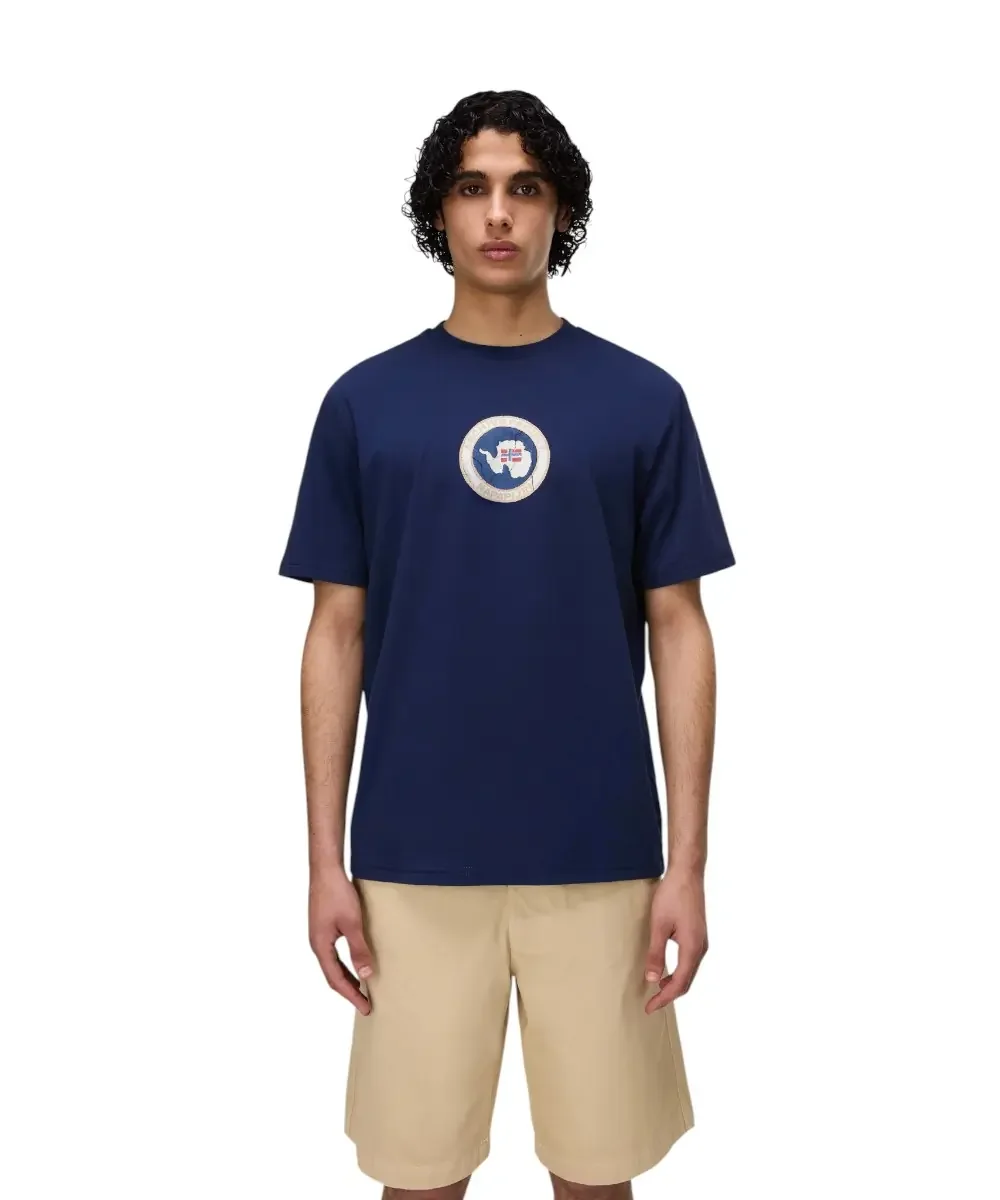 Φωτογραφία προϊόντος: Napapijri - Ανδρικό T-shirt S-Phos SS Relaxed fit NP0A4G5A-B2Q Μπλε Σκούρο