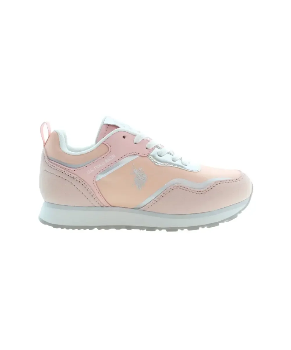 Φωτογραφία προϊόντος: U.S. Polo Assn. - Παιδικά Sneakers Nobik NOBIK010K3NH1-SAPIN-SI Ροζ Απαλό