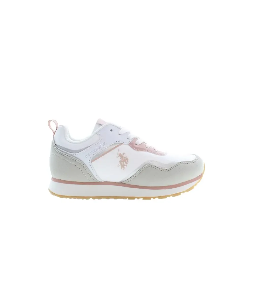 Φωτογραφία προϊόντος: U.S. Polo Assn. - Παιδικά Sneakers Nobik NOBIK010K3NH1-WHI Λευκό/Γκρι