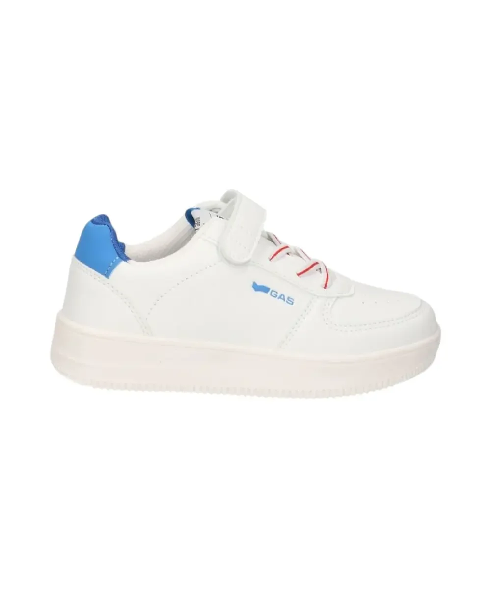 Φωτογραφία προϊόντος: Gas - Παιδικά Sneakers Kewin Kid LTX GAK614210-0124 Λευκό/Μπλε