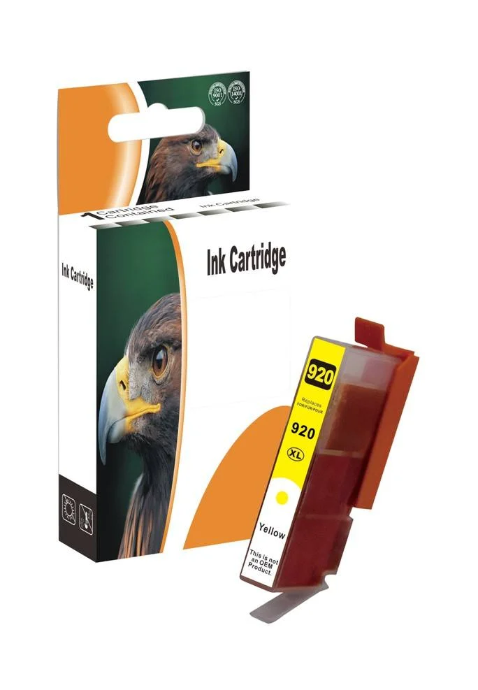Φωτογραφία προϊόντος: HP CD974AE Συμβατό Μελάνι Yellow (700 σελίδες) (920XL) για HP OfficeJet 6000, 6500 A Plus, 7000 and 7500 A
