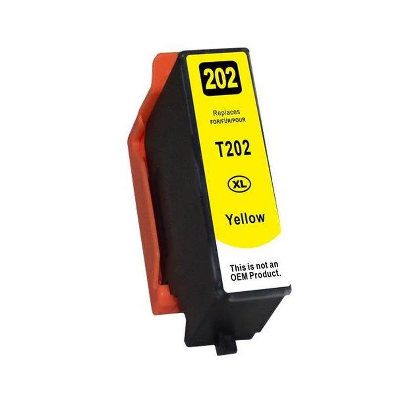 Φωτογραφία προϊόντος: Epson 202XL Συμβατό Μελάνι Yellow (650 σελίδες) (C13T02H44010) για Epson Expression Premium XP-6000, XP-6005, XP-6100 and XP-610