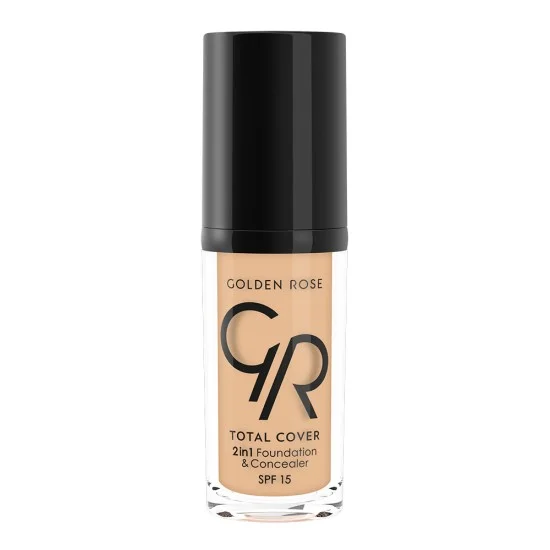 Φωτογραφία προϊόντος: Golden Rose Total Cover 2in1 Foundation