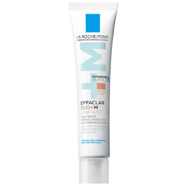 Φωτογραφία προϊόντος: LA ROCHE–POSAY La Roche-Posay Effaclar Duo+Μ Unifiant Medium Επανορθωτική Κρέμα Προσώπου κατά των Ατελειών με Χρώμα, 40ml