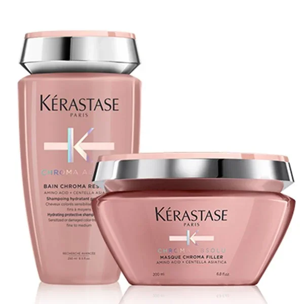 Φωτογραφία προϊόντος: Kerastase Chroma Absolu Σετ για λεπτά μαλλιά (Σαμπουάν +amp; Μάσκα)