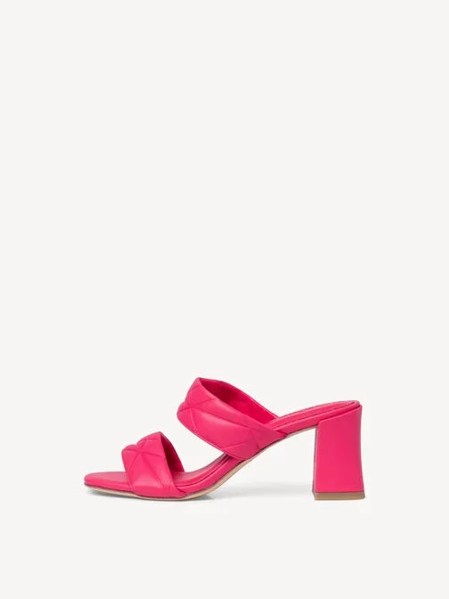 Φωτογραφία προϊόντος: TAMARIS ΓΥΝΑΙΚΕΙΟ MULE, ECO-LEATHER, ΔΕΡΜΑΤΙΝΟ ΕΣΩΤΕΡΙΚΑ, ΤΑΚΟΙΝΙ 7 ΕΚΑΤΟΣΤΑ 27240-38, ΦΟΥΞΙΑ, Γυναίκα