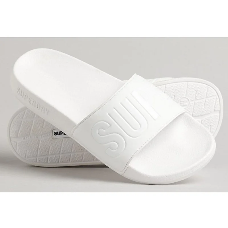 Φωτογραφία προϊόντος: SUPERDRY POOL SLIDE SD0SHWF310170A000000, ΛΕΥΚΟ, Γυναίκα