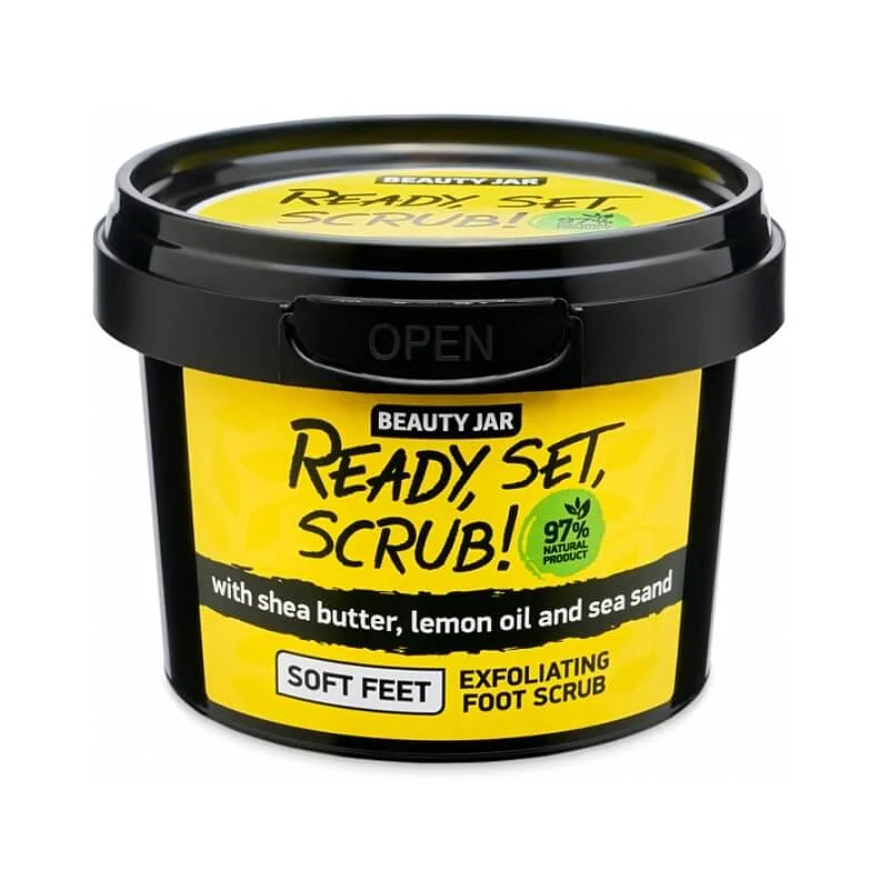 Φωτογραφία προϊόντος: READY SET SCRUB πόδιων/φτερνών 135ml - Beauty Jar