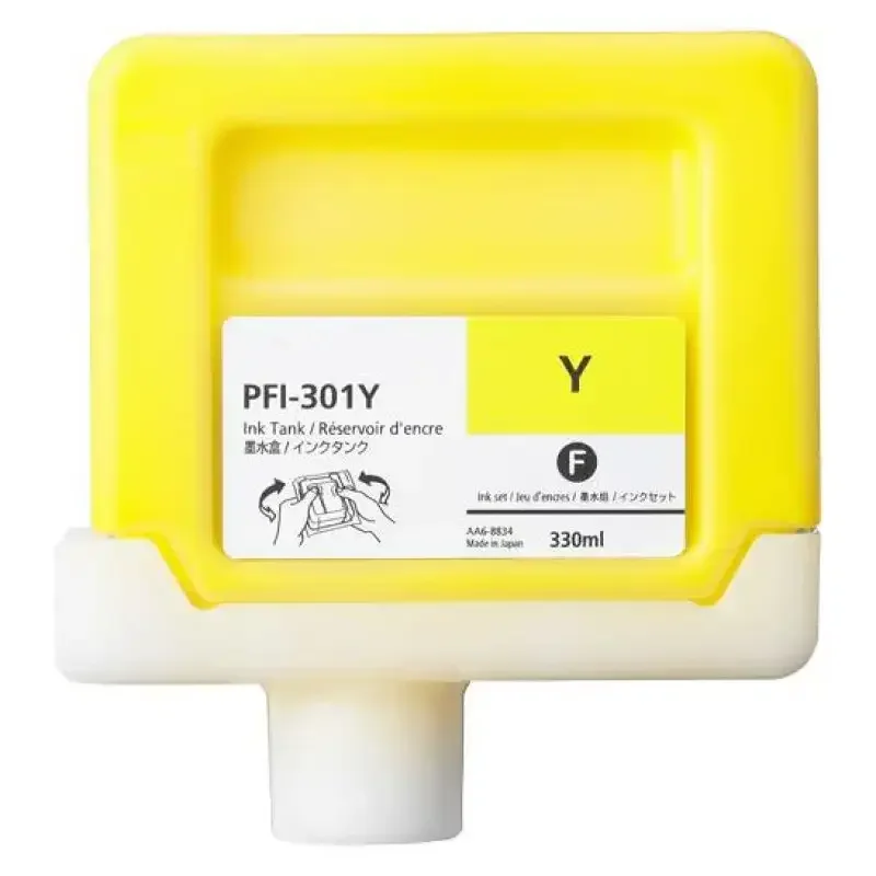 Φωτογραφία προϊόντος: Ecoservice Συμβατό μελάνι Canon PFI-301 Yellow (1489B001AA)