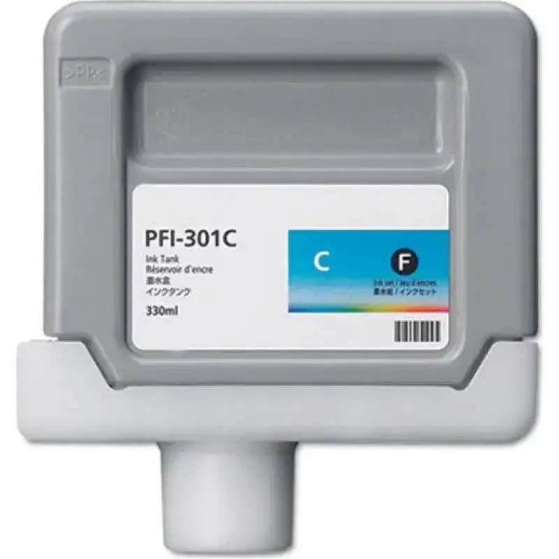 Φωτογραφία προϊόντος: Ecoservice Συμβατό μελάνι Canon PFI-301 Cyan (1487B001AA)