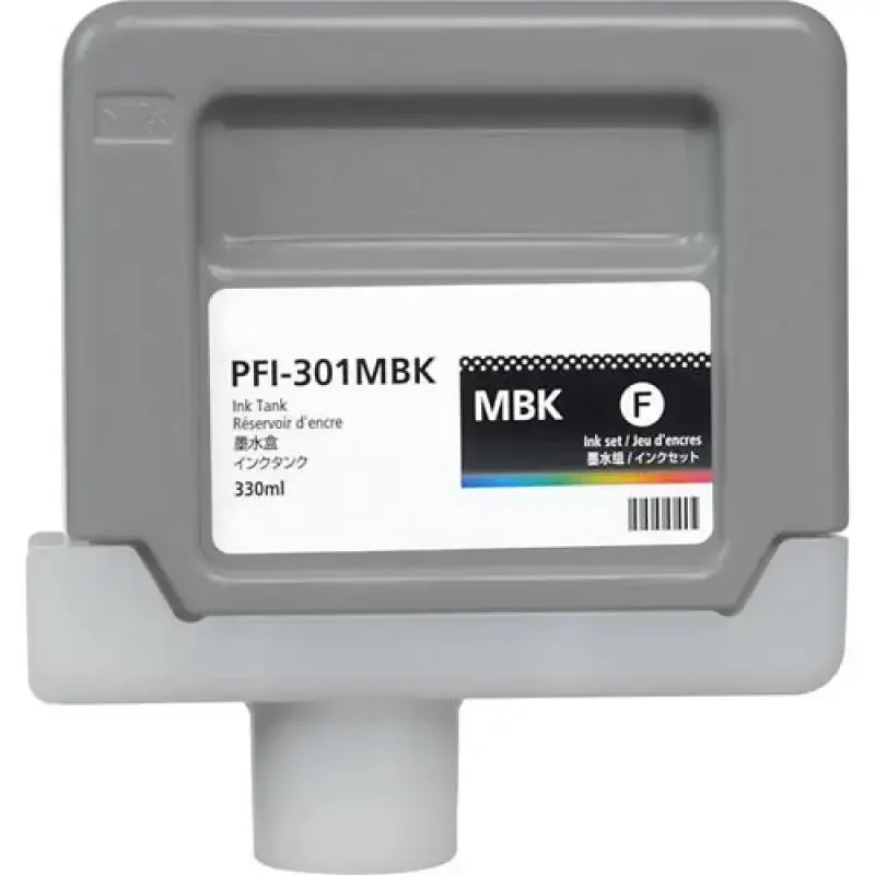 Φωτογραφία προϊόντος: Ecoservice Συμβατό μελάνι Canon PFI-301MBK (1485B001AA)