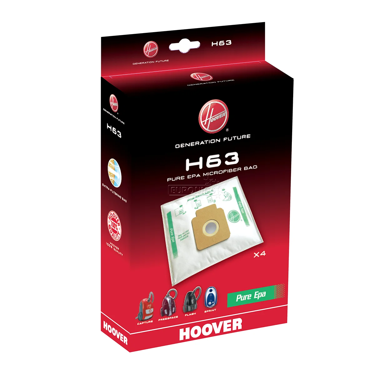 Φωτογραφία προϊόντος: Σακούλες Σκούπας HOOVER H63