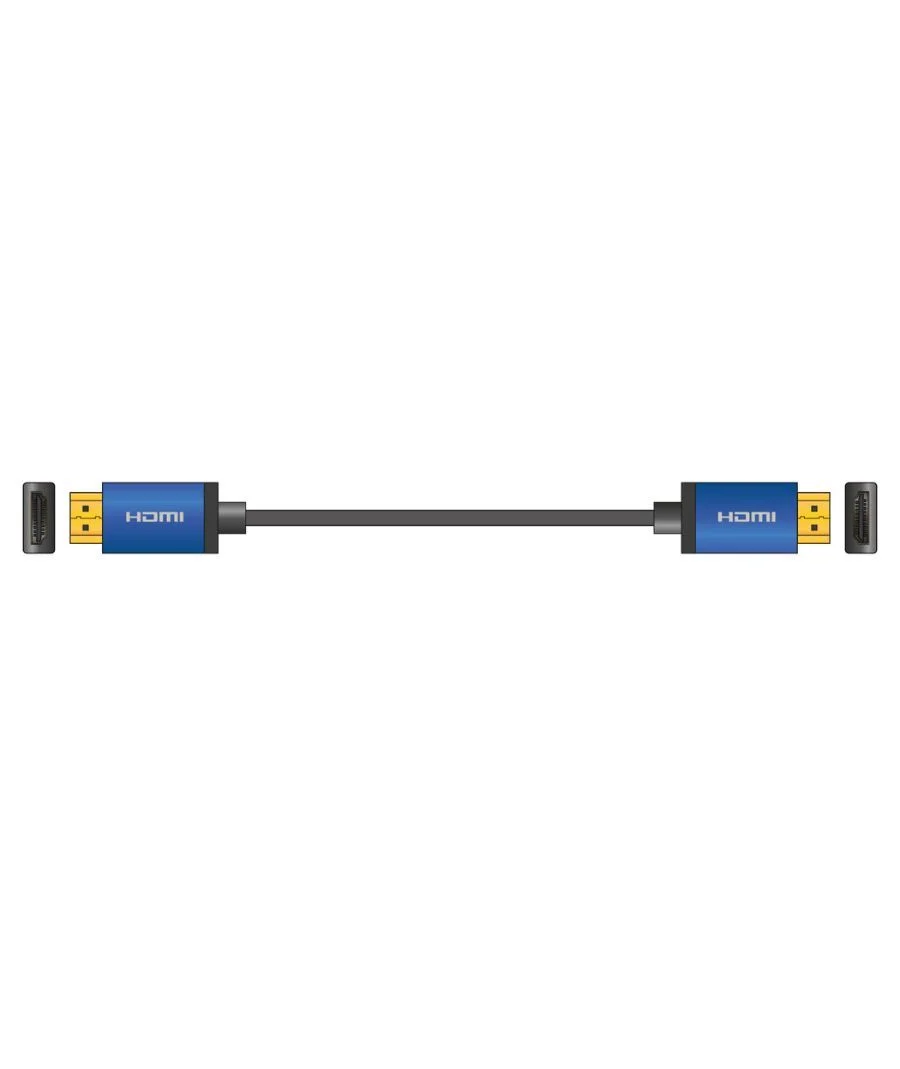 Φωτογραφία προϊόντος: AV:Link AvLink 112.255UK Premium Καλώδιο HDMI 4K Blue 5m (Τεμάχιο)