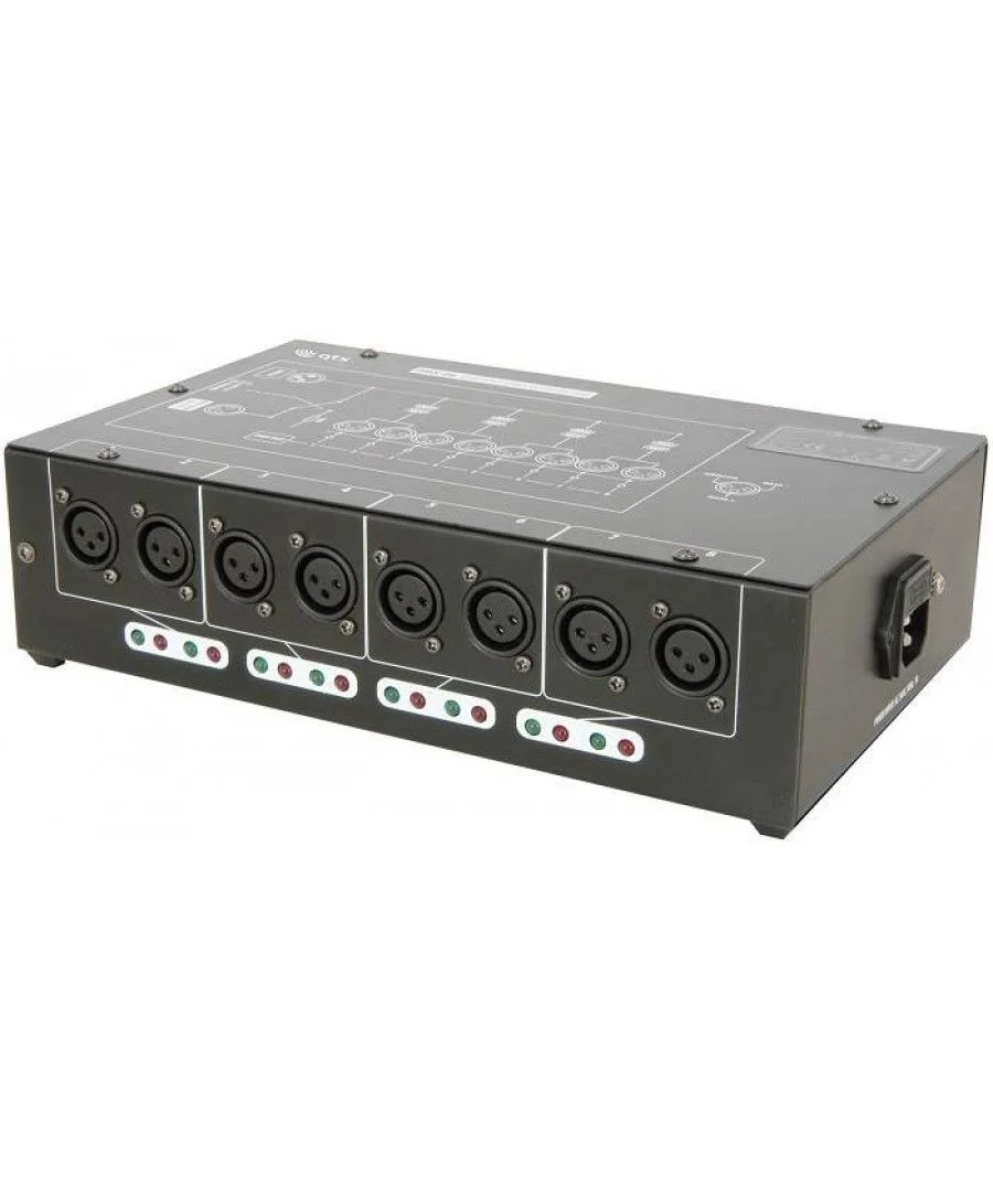 Φωτογραφία προϊόντος: Qtx DMX-D8DMX Booster/Διανομέας 8 Δρόμων (Τεμάχιο)