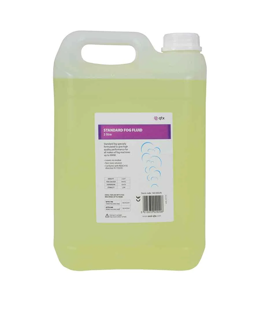 Φωτογραφία προϊόντος: Qtx ST-FOG-5L Υγρό Ομίχλης Κίτρινο 5 Λίτρα (Τεμάχιο)