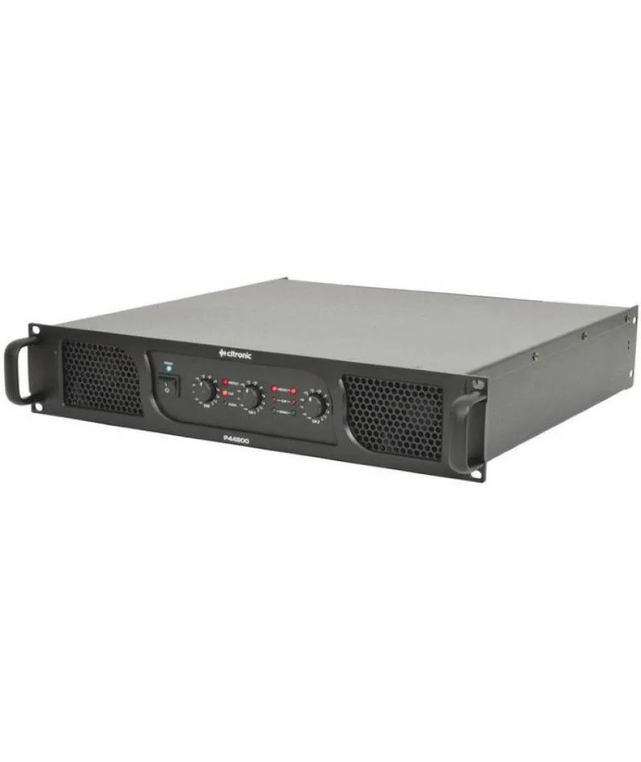 Φωτογραφία προϊόντος: Citronic P44800 Τελικός Ενισχυτής 2 Καναλιών 2x400W+800W(Sub) RMS (Τεμάχιο)