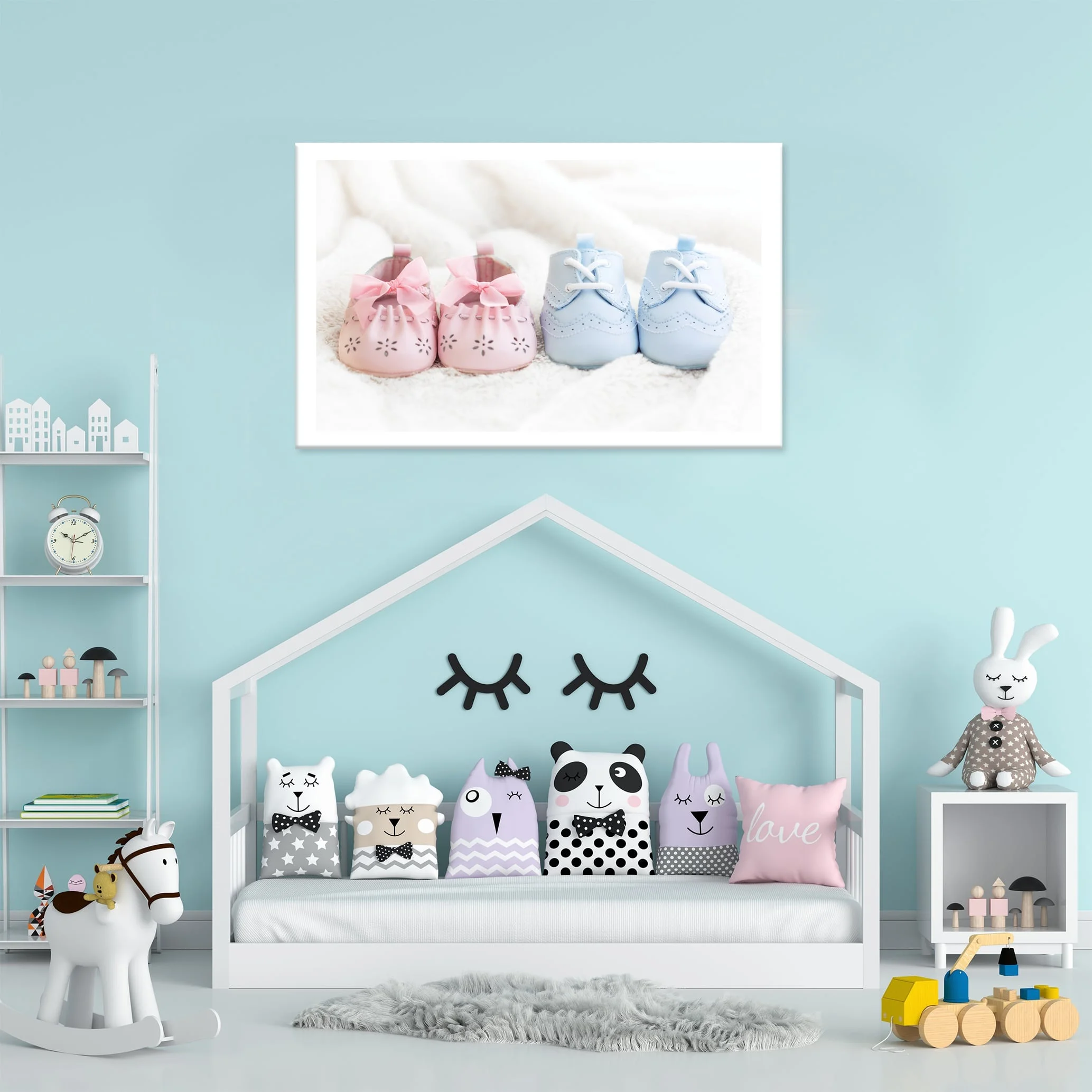 Φωτογραφία προϊόντος: Πίνακας Σε Καμβά - Shoes For Twins