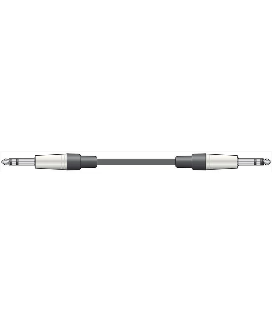 Φωτογραφία προϊόντος: Citronic S6J075 Καλώδιο Ήχου 6.3mm TRS Jack Plug - 6.3mm TRS Jack Plug 0.75m (Τεμάχιο)