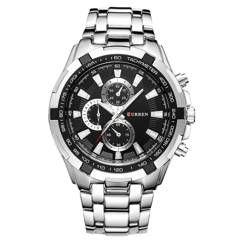 Φωτογραφία προϊόντος: Ανδρικό ρολόι Curren 8023 Silver-Black