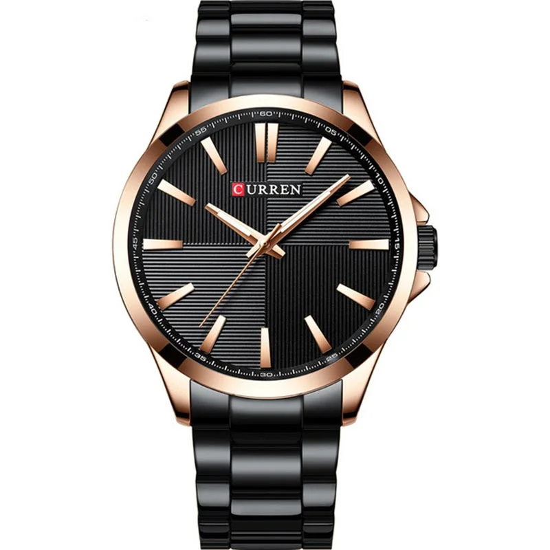Φωτογραφία προϊόντος: Ανδρικό ρολόι Curren 8322 Black-RoseGold