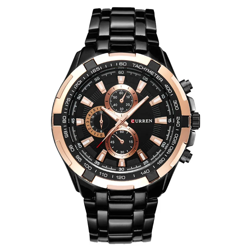 Φωτογραφία προϊόντος: Ανδρικό ρολόι Curren 8023 Black-Gold