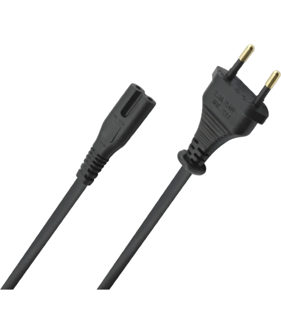 Φωτογραφία προϊόντος: Oehlbach Powercord C7 Καλώδιο CEE7/16 - C7 5m Μαύρο (Τεμάχιο)