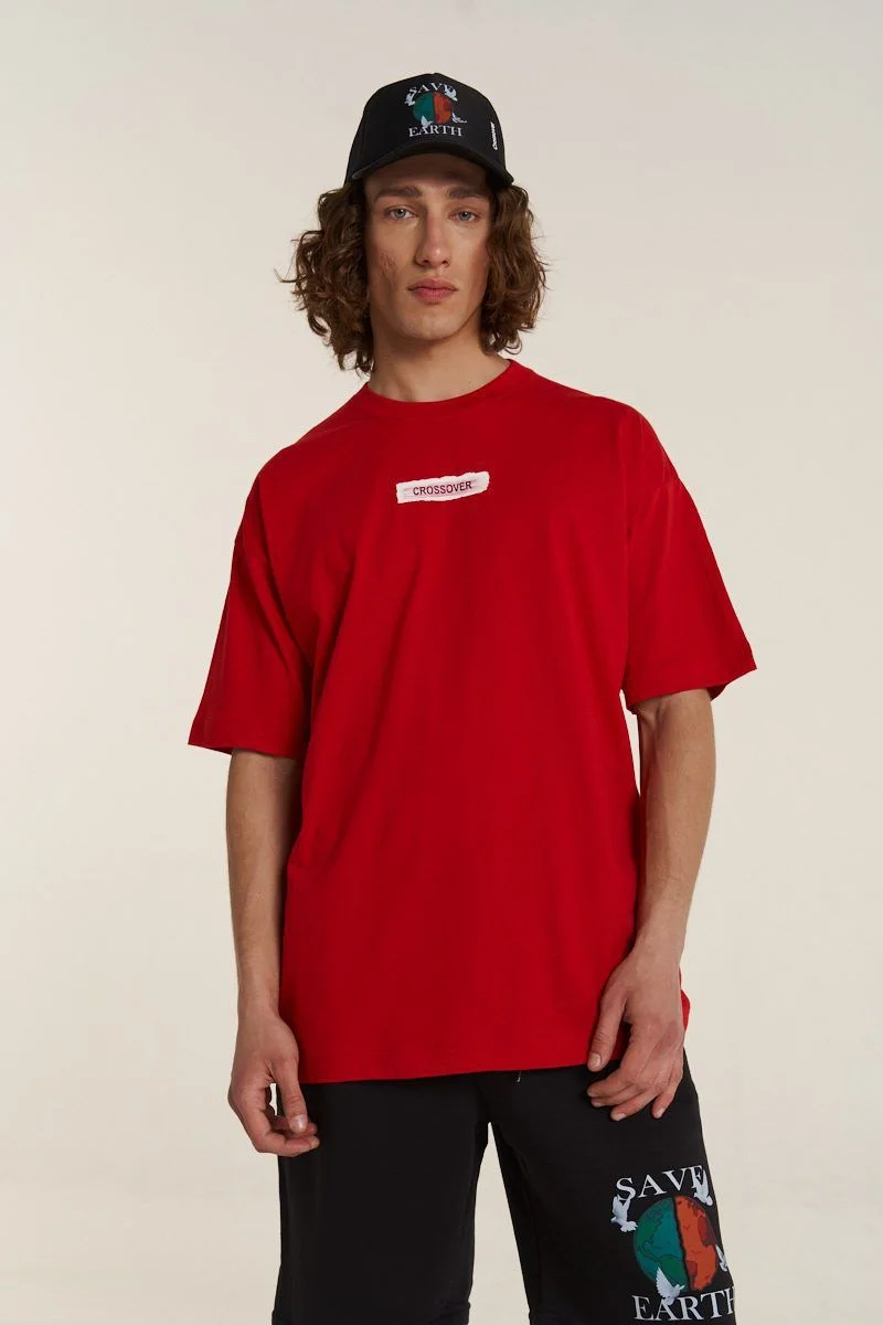 Φωτογραφία προϊόντος: Crossover ανδρικό oversized κοντομάνικο A403