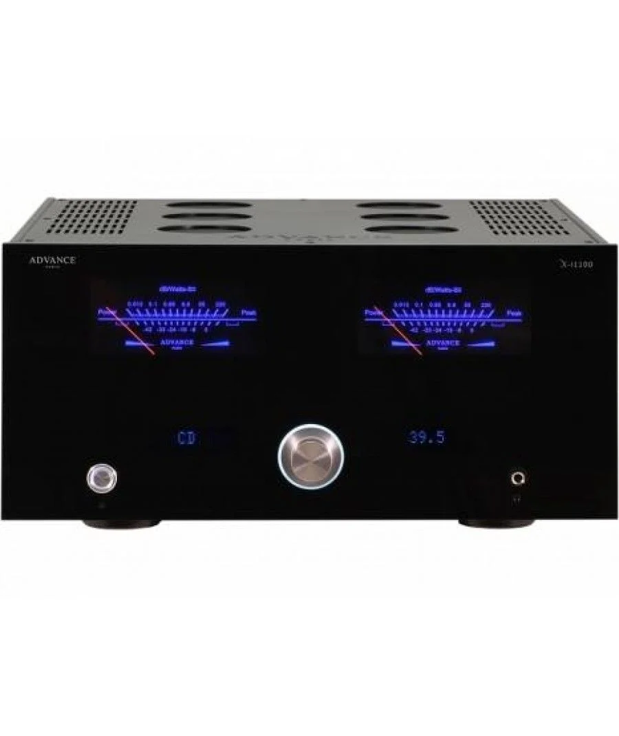 Φωτογραφία προϊόντος: Advance Paris X-i1100 Ηigh-Εnd Ολοκληρωμένος Ενισχυτής 2 x 220 W/8Ω, 400 W/4Ω Black