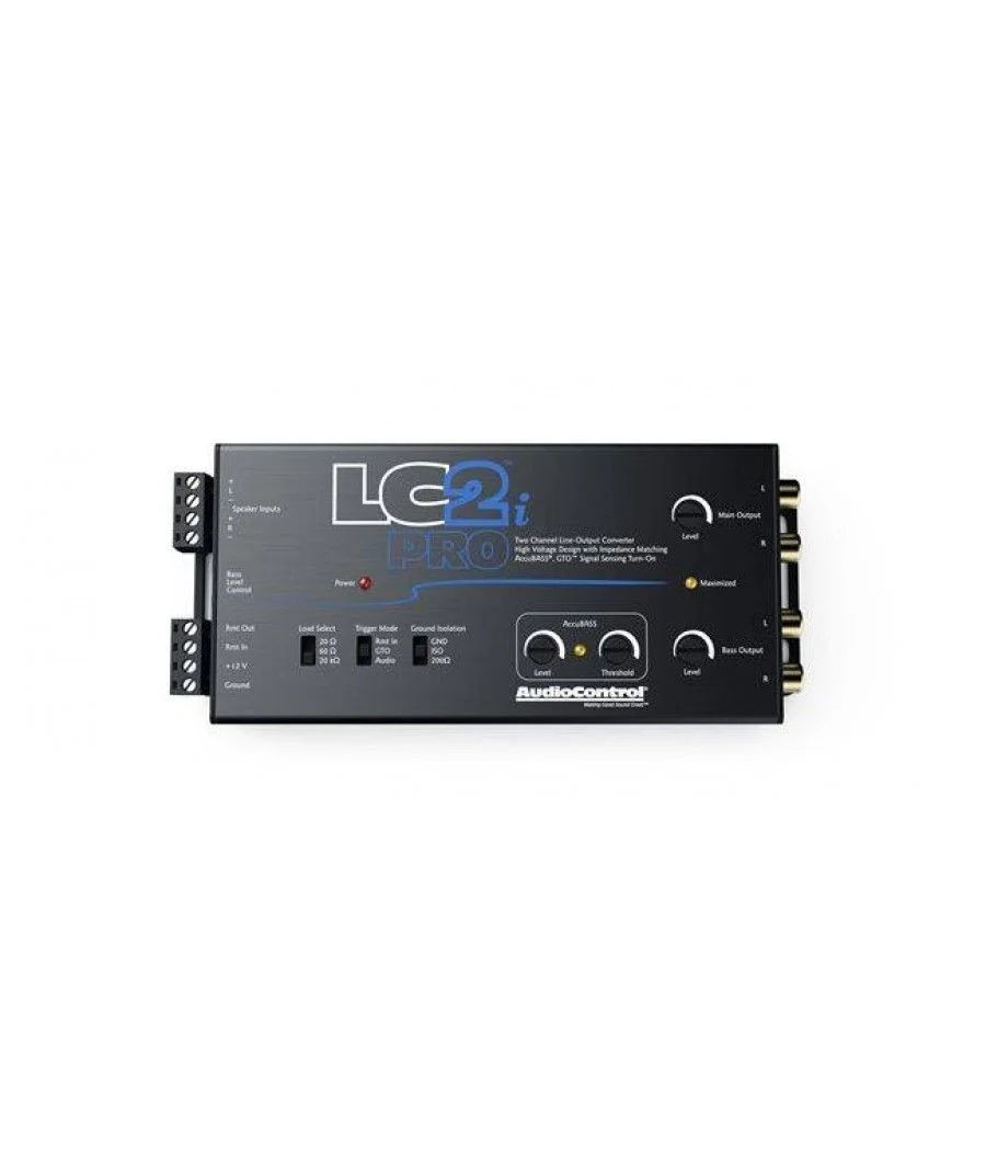 Φωτογραφία προϊόντος: AudioControl LC2i PRO Μετατροπέας γραμμής με Accubass® 2 Καναλιών (Τεμάχιο)