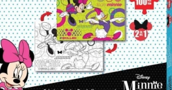Φωτογραφία προϊόντος: PUZZLE ΧΡΩΜΑΤΙΣΜΟΥ 2 ΟΨΕΩΝ 100ΤΕΜ MINNIE LUNA 000562639