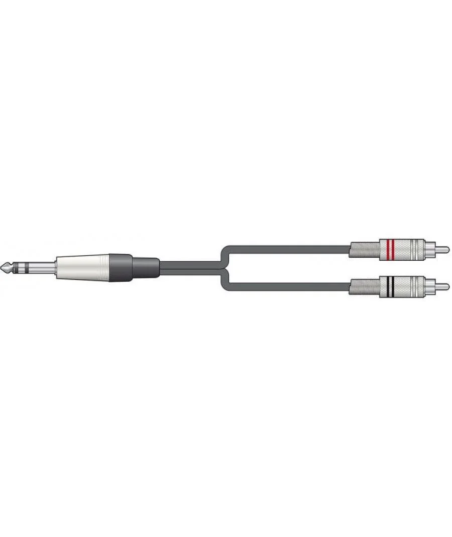 Φωτογραφία προϊόντος: Chord S6J-2R300 Καλώδιο Ήχου 6.3mm TRS Jack - 2 x RCA 3m (Τεμάχιο)