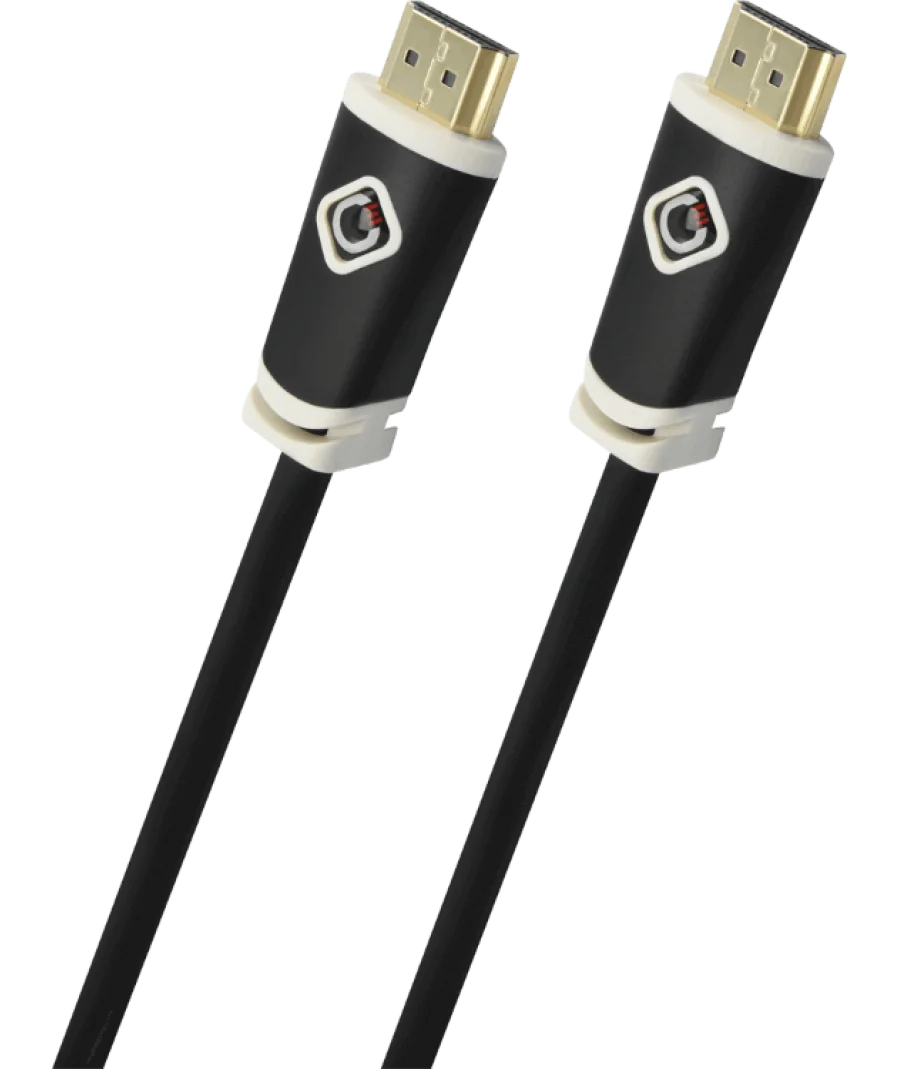 Φωτογραφία προϊόντος: Oehlbach Easy Connect HS Καλώδιο HDMI® υψηλής ταχύτητας με Ethernet 2.5 m Black (Τεμάχιο)